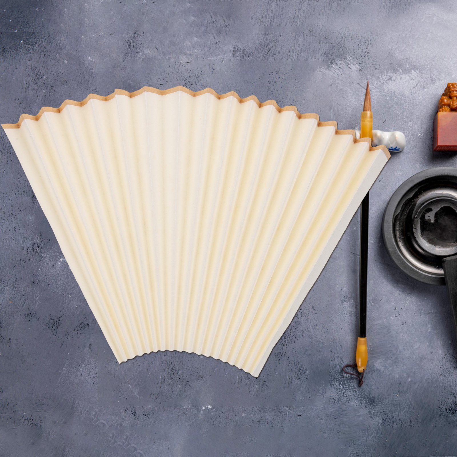 Handmade Blank Paper Fan Surfa - Art Craft Ideas With Paper 评论和价格