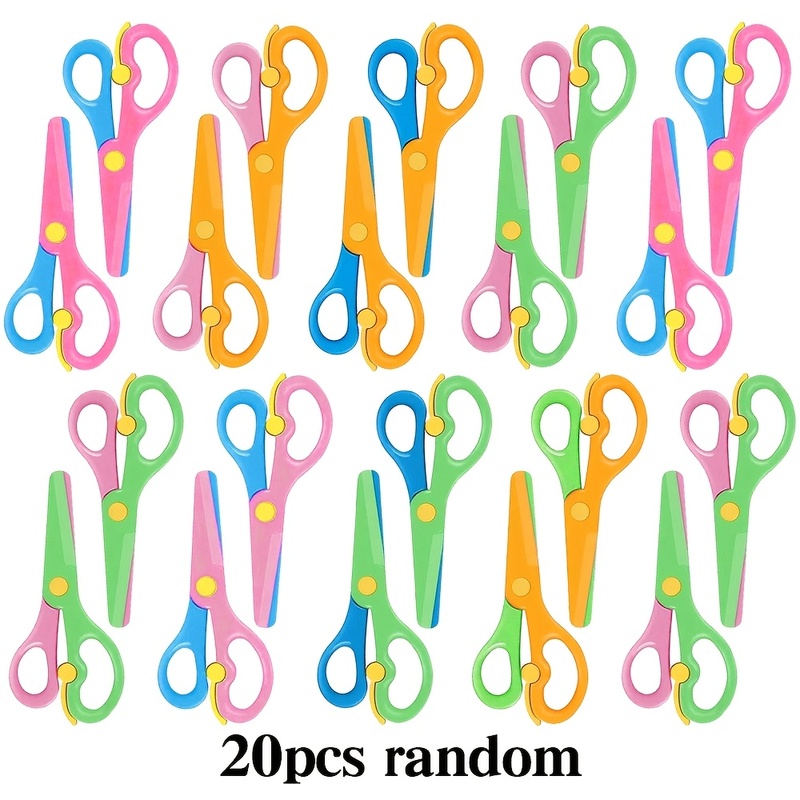 10/20Pcs Kids Safety Plastic S - Art Craft Toddlers 评论和价格