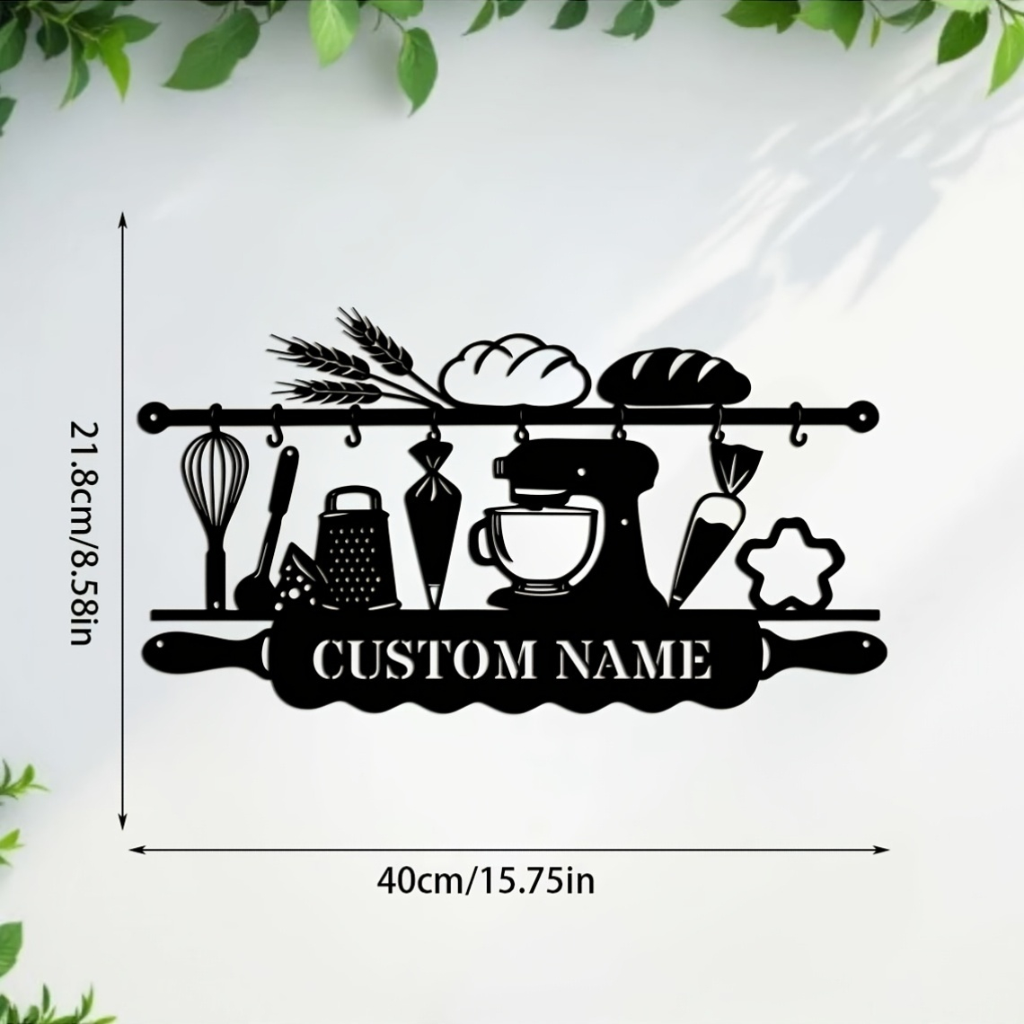 Personalized Kitchen Iron Wall - Art Craft Kitchen 评论和价格