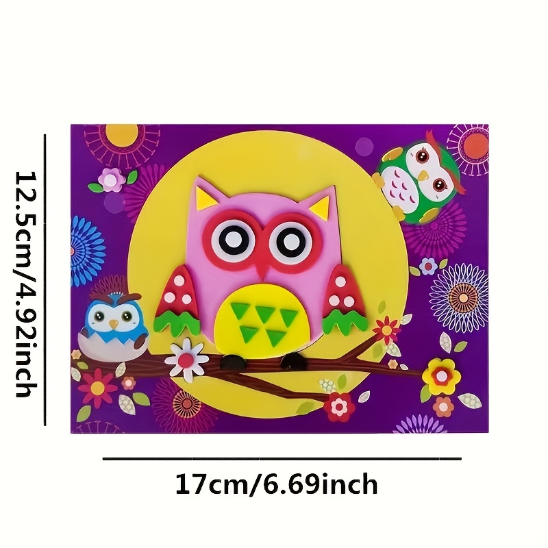 3D Stickers for Kids, Disposab - Art Craft Education 评论和价格