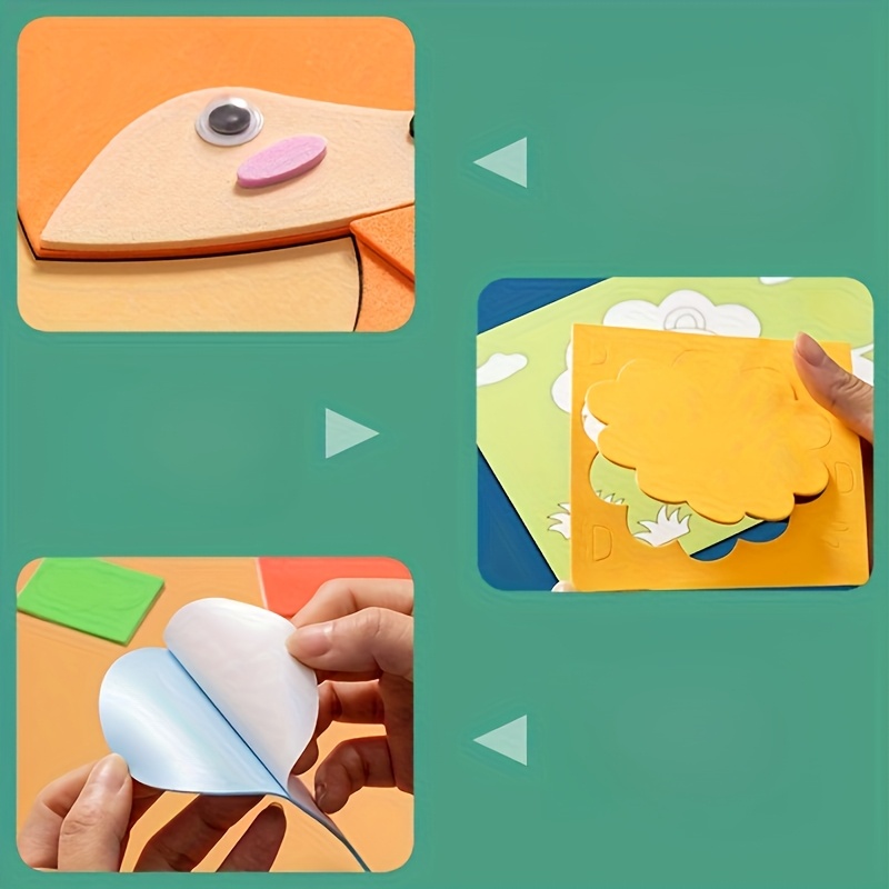 3D Stickers for Kids, Disposab - Art Craft Education 评论和价格