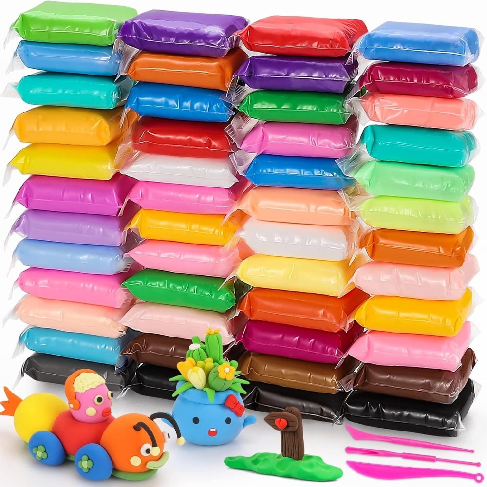 48 Colors Air Dry Clay Ultra L - Air Dry Clay 评论和价格