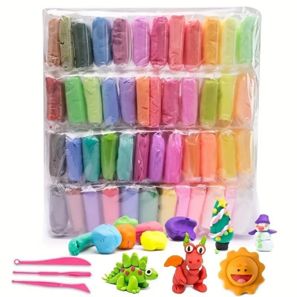 48 Colors Air Dry Clay Ultra L - Air Dry Clay 评论和价格