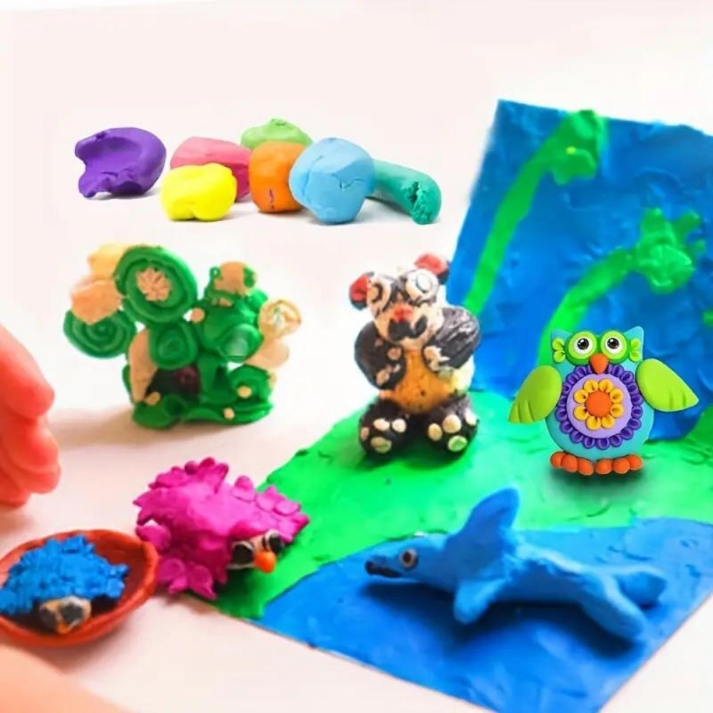 48 Colors Air Dry Clay Ultra L - Air Dry Clay 评论和价格